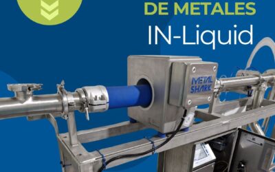Detector de metales Metal Shark® IN-Liquid: productos libres de contaminantes metálicos antes de ser envasados
