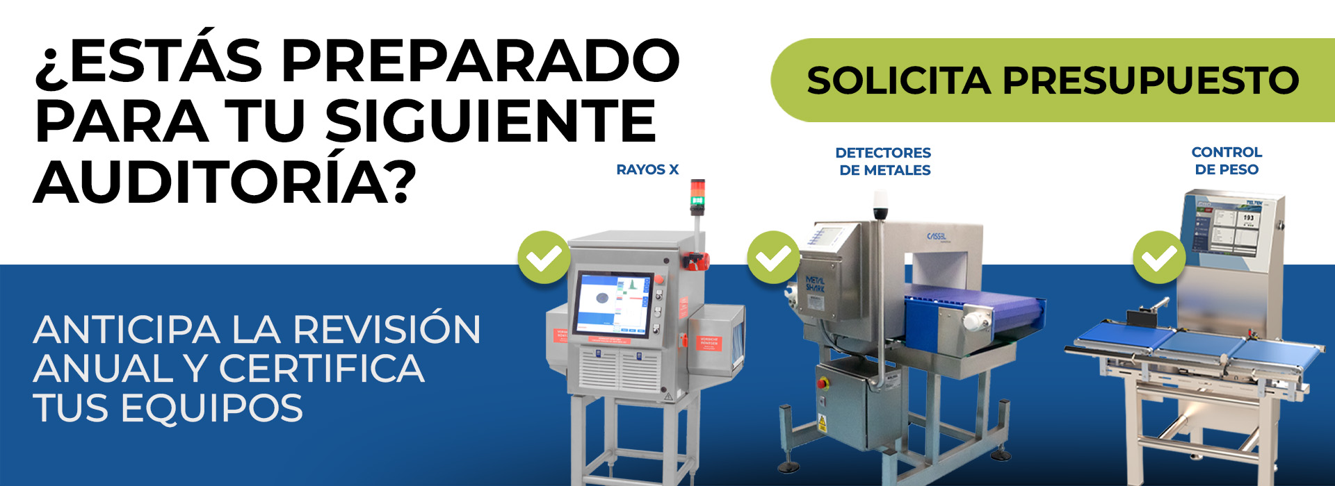 Certificación de equipos para tu revisión anual