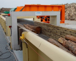 Detector de metales Big para troncos