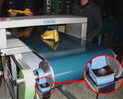 Detector de metales Shark TU para la industria